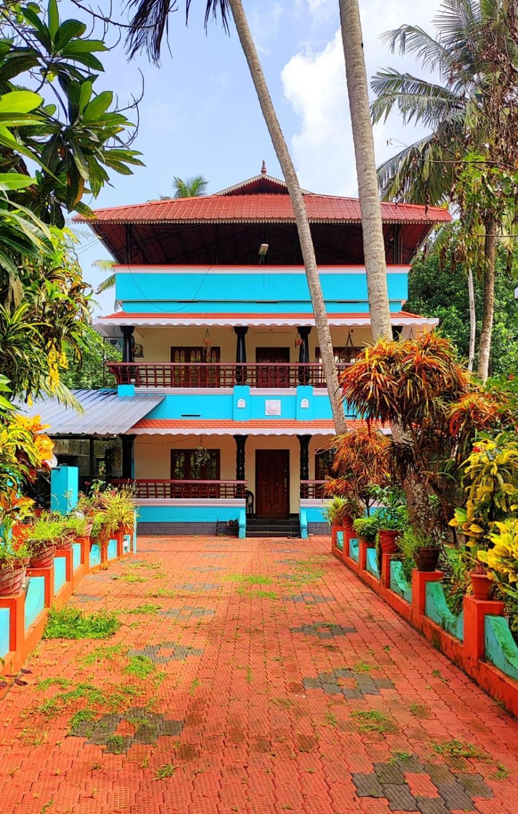 Happy Buddha Homestay Varkala Buitenkant foto